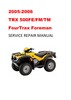 Thumbnail 2005-2006 TRX500FE/FM/TM Fourtrax Foreman Service Manual Thumbnail 2005-2006 TRX500FE/FM/TM Fourtrax Foreman Service Manual