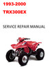 Thumbnail 1993-2000 TRX300EX Service Repair Manual Thumbnail 1993-2000 TRX300EX Service Repair Manual