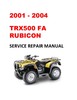 Thumbnail 2001-2004 TRX500FA Rubicon Repair Service Manual 